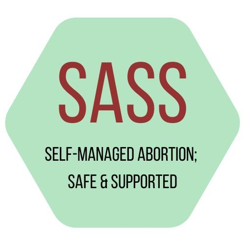 SASS (Self-Managed Abortion; Safe & Supported) Logo